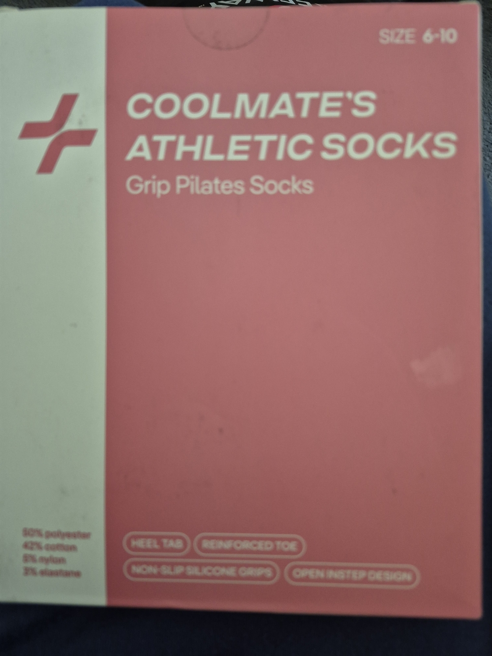 Coolmate's Athletic Socks Grip Pilates Socks for Women
